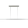 Aluminium LED hanglamp nikkel mat inclusief dimmer