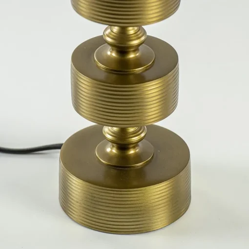 Antiek bronzen lampvoet Gody Light and Living