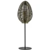 Antiek bronzen tafellamp Yaelle Light and Living