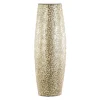 Beach wandlamp goud capiz schelpen