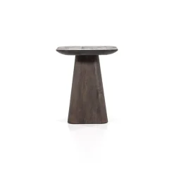 Bijzettafel Aron bruin 40x40 cm