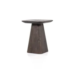 Bijzettafel Aron bruin 40x40 cm