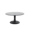 Bijzettafel Boogie L zwart Ø70 cm