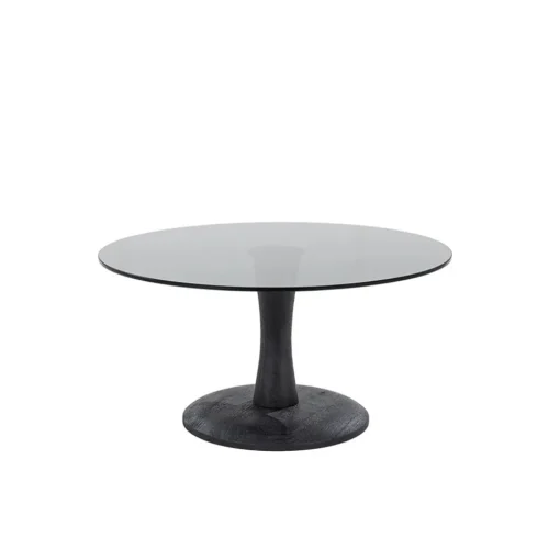 Bijzettafel Boogie L zwart Ø70 cm