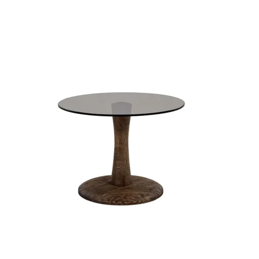 Bijzettafel Boogie S bruin Ø55 cm