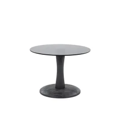 Bijzettafel Boogie S zwart Ø55 cm