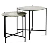 Bijzettafel set van 2 Ø41cm