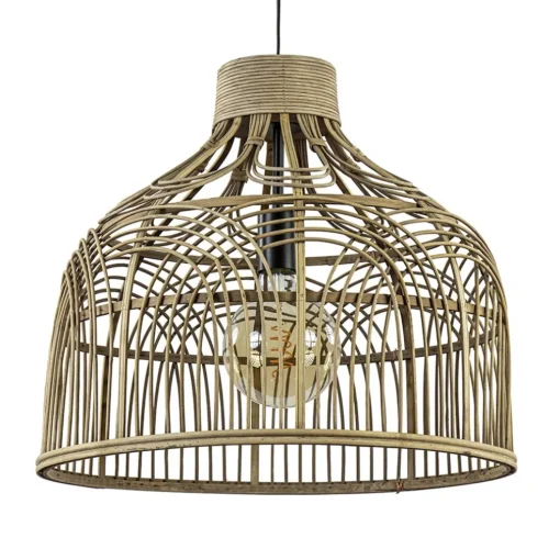 Botanische hanglamp Pocita rotan naturel 48 cm