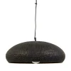 Brons-bruine hanglamp met gaatjes