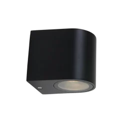 Buitenlamp Logan afgerond zwart IP44
