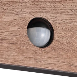 Buitenlamp Ruka antra/hout sensor IP54