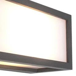 Buitenlamp Utah antraciet e27 IP65