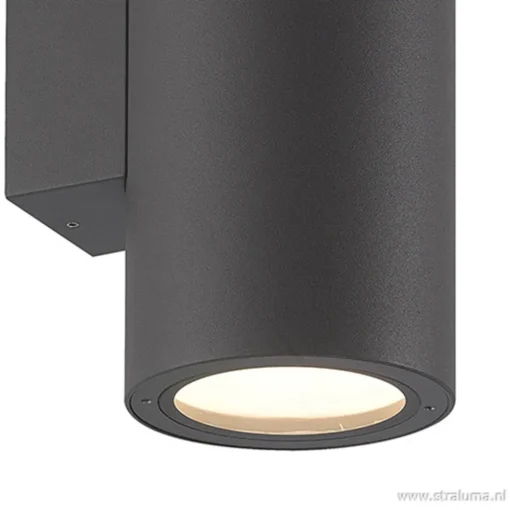 Buitenlamp Volcano wand grafiet IP65