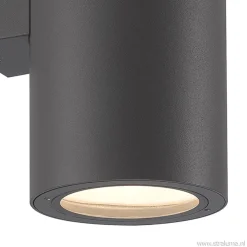 Buitenlamp Vulcano wand grafiet IP65