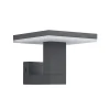 Buitenlamp-wandlamp antraciet square