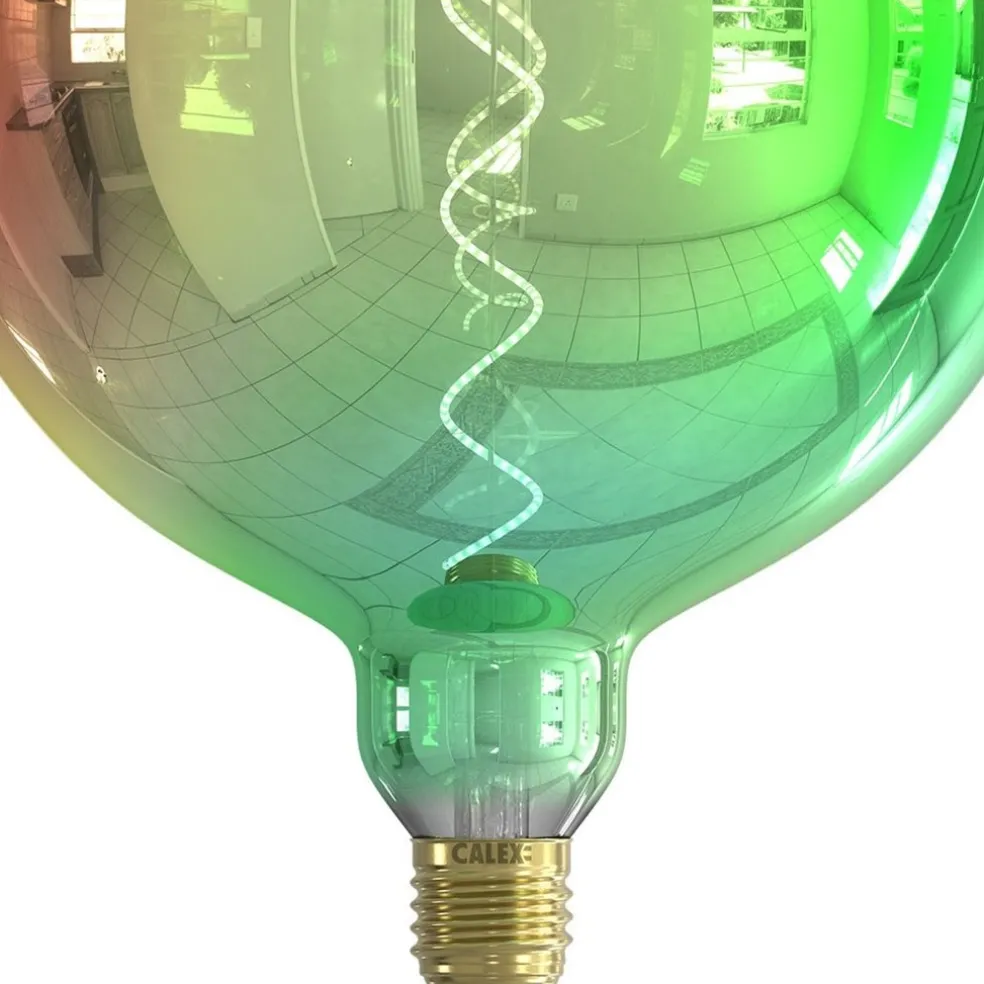 Calex Kalmar Color metallic globe 4W E27