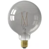 Calex Smart Home E27 Globe LED filament smoke G125