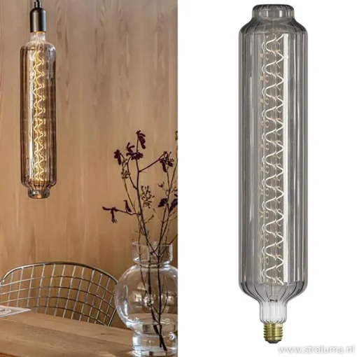 Calex XXL Lidingo lichtbron titanium 6W E27