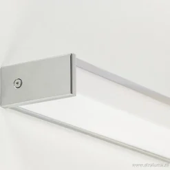 Chromen wandlamp badkamer spiegel