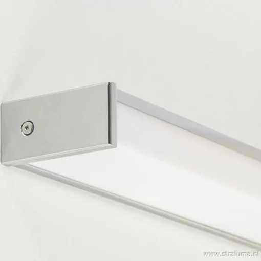 Chromen wandlamp badkamer spiegel