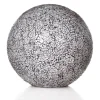 Decoratieve tafellamp 40cm glas zwart