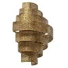 Decoratieve wandlamp ambachtelijk brons
