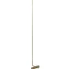 Design LED vloerlamp goud verstelbaar