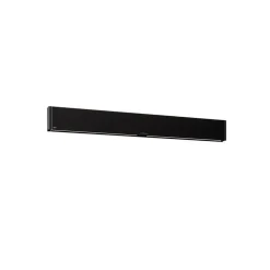 Design LED wandlamp zwart met Gesture Control 90 cm