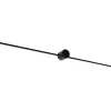Design wandlamp badkamer LED zwart 90 cm