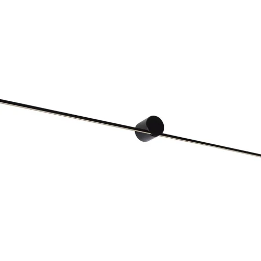 Design wandlamp badkamer LED zwart 90 cm