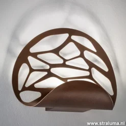Design wandlamp Kelly LED brons