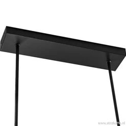 Dim to warm LED hanglamp-balk zwart