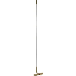 Dimbare LED vloerlamp met verstelbare kap goud