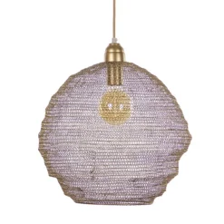 Gaas hanglamp Nina mat goud