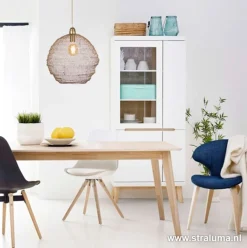Gaas hanglamp Nina mat goud