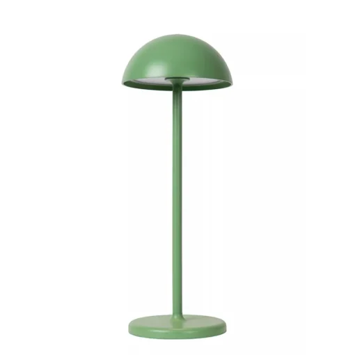 Groene LED buitenlamp op batterij oplaadbaar