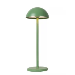 Groene LED buitenlamp op batterij oplaadbaar