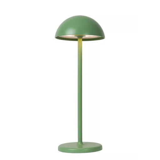 Groene LED buitenlamp op batterij oplaadbaar
