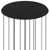 Grote design hanglamp / videlamp zwart Ø100 cm