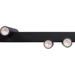 Grote design hanglamp tubes mat zwart 14-lichts