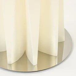Grote design vloerlamp Bach licht goud inclusief dimmer