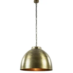 Grote hanglamp Kylie metaal oud brons