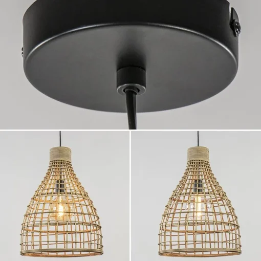 Grote hanglamp Puerto rotan naturel Light and Light