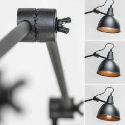Grote 2-lichts wandlamp met verstelbare armen