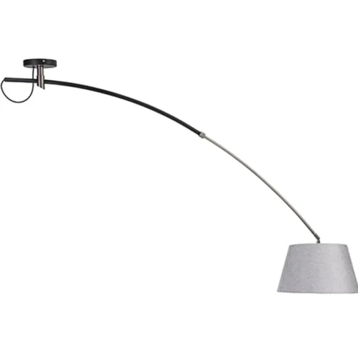 Grote plafondlamp boog met kap
