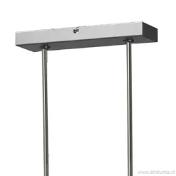 Hanglamp balk alu 130cm led direct