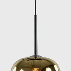 Hanglamp Bellini 3L zwart+gradient gold
