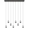 Hanglamp Black Egg 8L zwart/helder