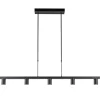Hanglamp Bounce 5L tube spot zwart