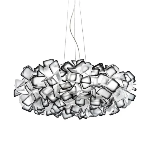Hanglamp Clizia zwart 78cm